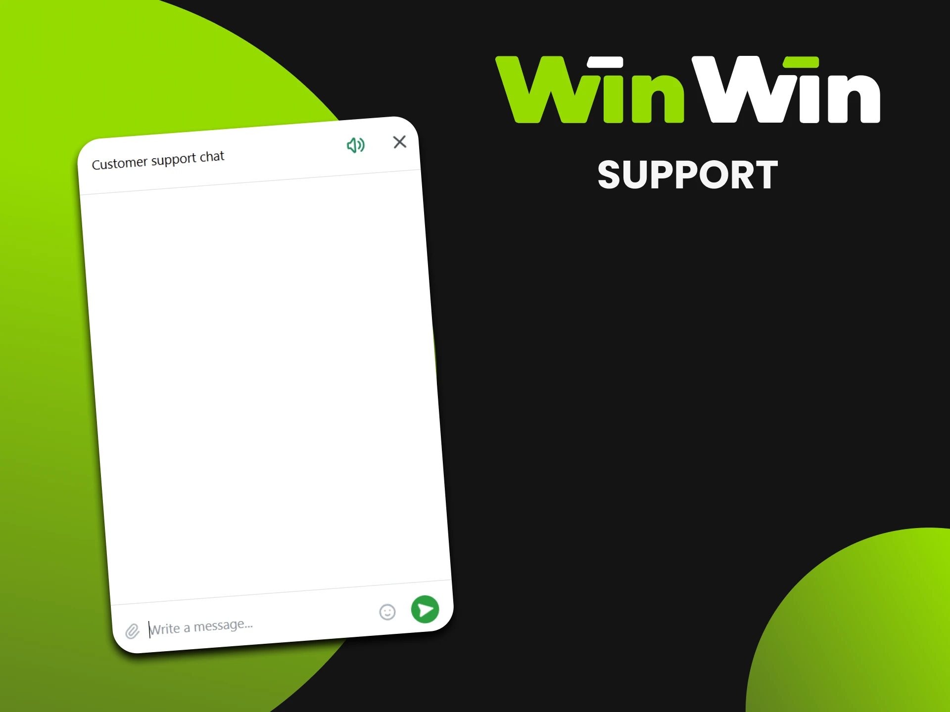 অফিশিয়াল উইনউইন ওয়েবসাইটে ২৪ ঘণ্টার সহায়তা সেবা রয়েছে।